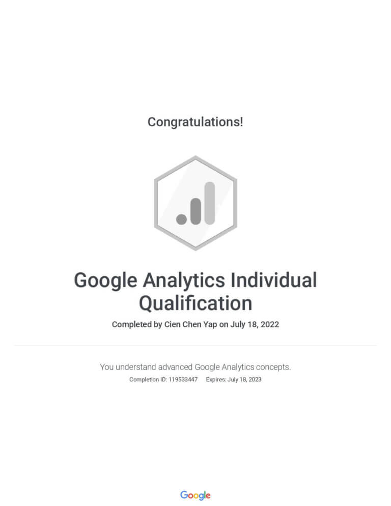 Google Analytics Individual Qualification _ Google_page